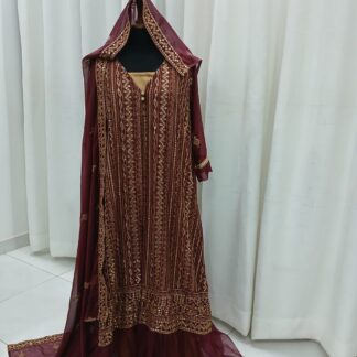 Maroon Formal Dress